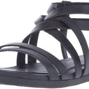 Teva Avalina Black Crossover Sandal - Women’s Size 8 (Black)